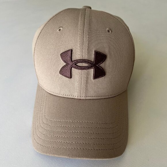 Under Armour Like New Grey/Brown Neutral Blitzing Cap Size M/L - Picture 1 of 5